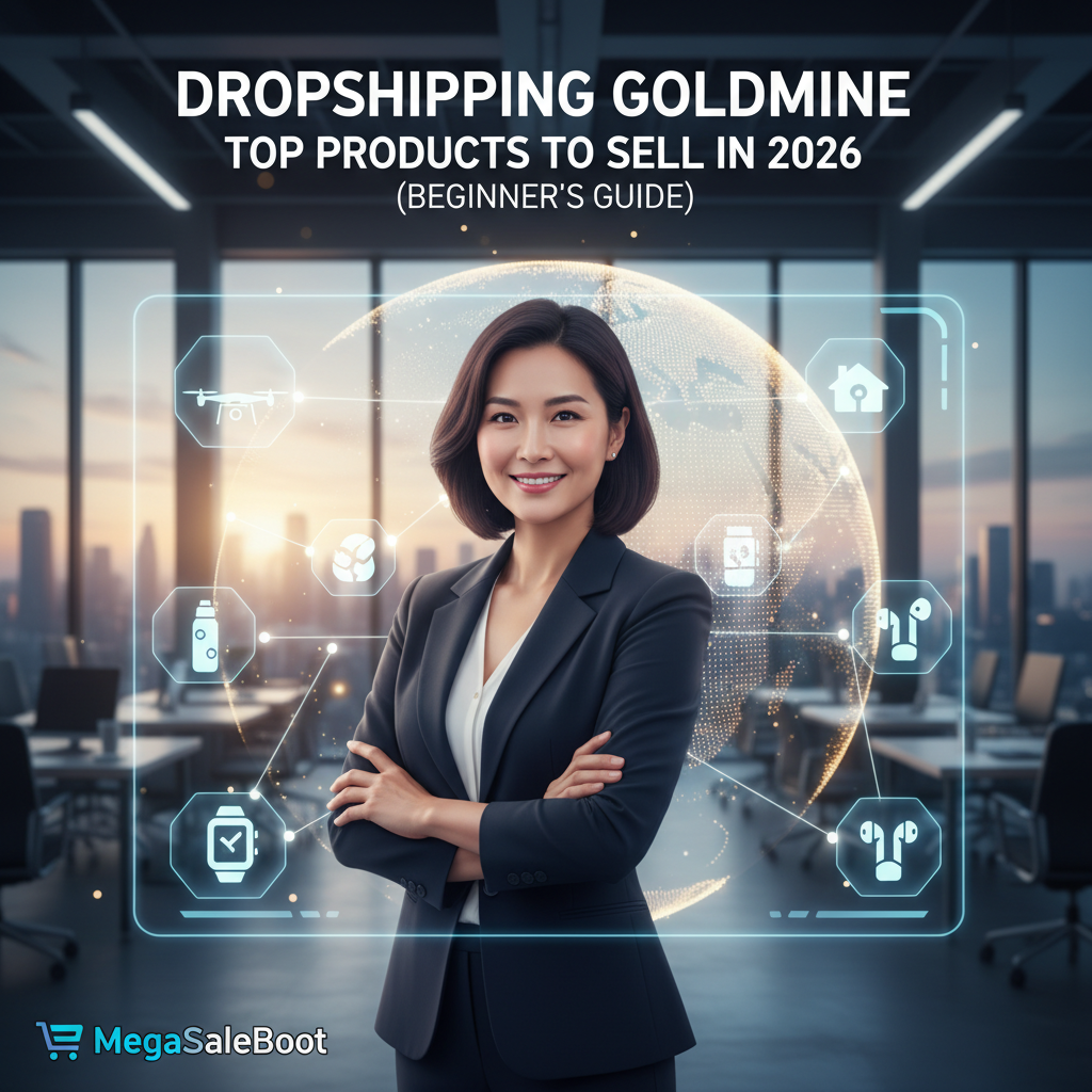 Dropshipping Goldmine: Top Products to Sell in 2026 (Beginner's Guide)