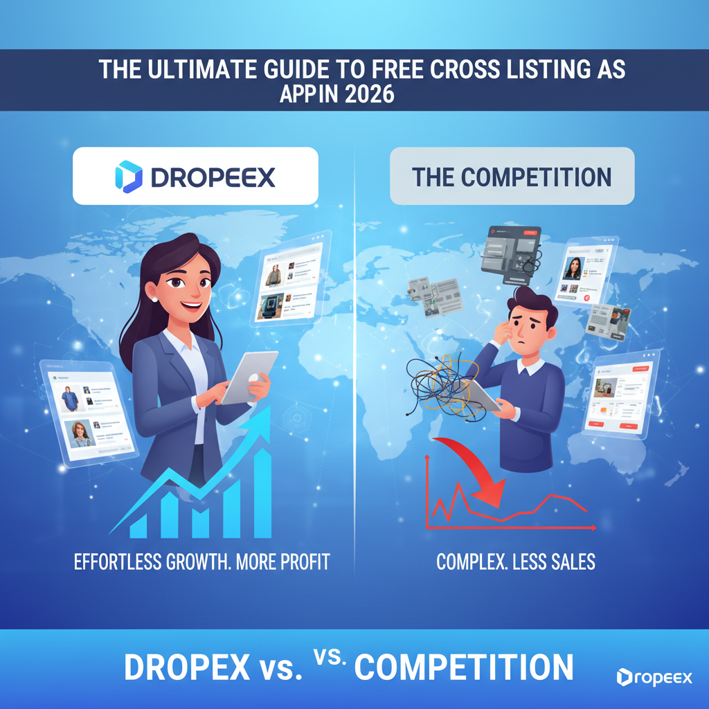 The Ultimate Guide to Free Cross Listing Apps in 2026: Dropeex vs. The Competition
