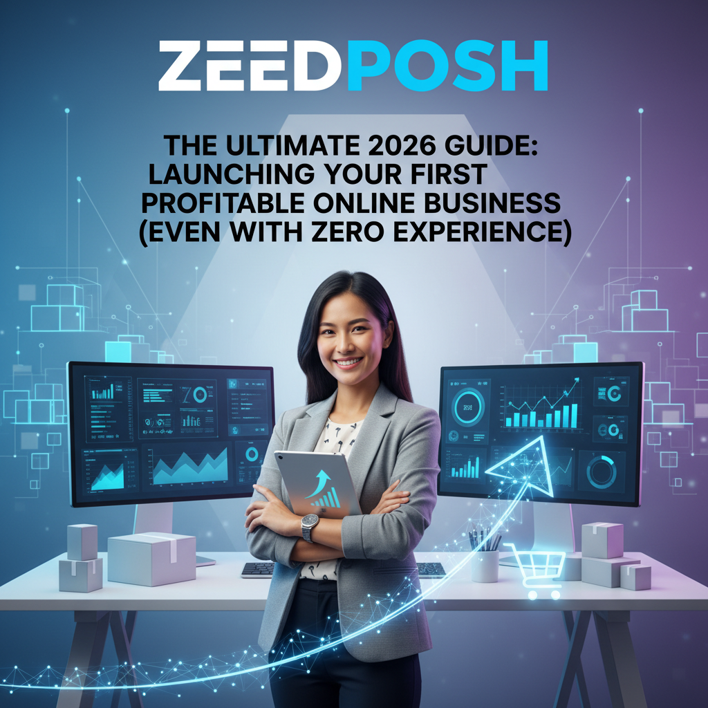 The Ultimate 2026 Guide: Launching Your First Profitable Online Business (Even With Zero Experience)