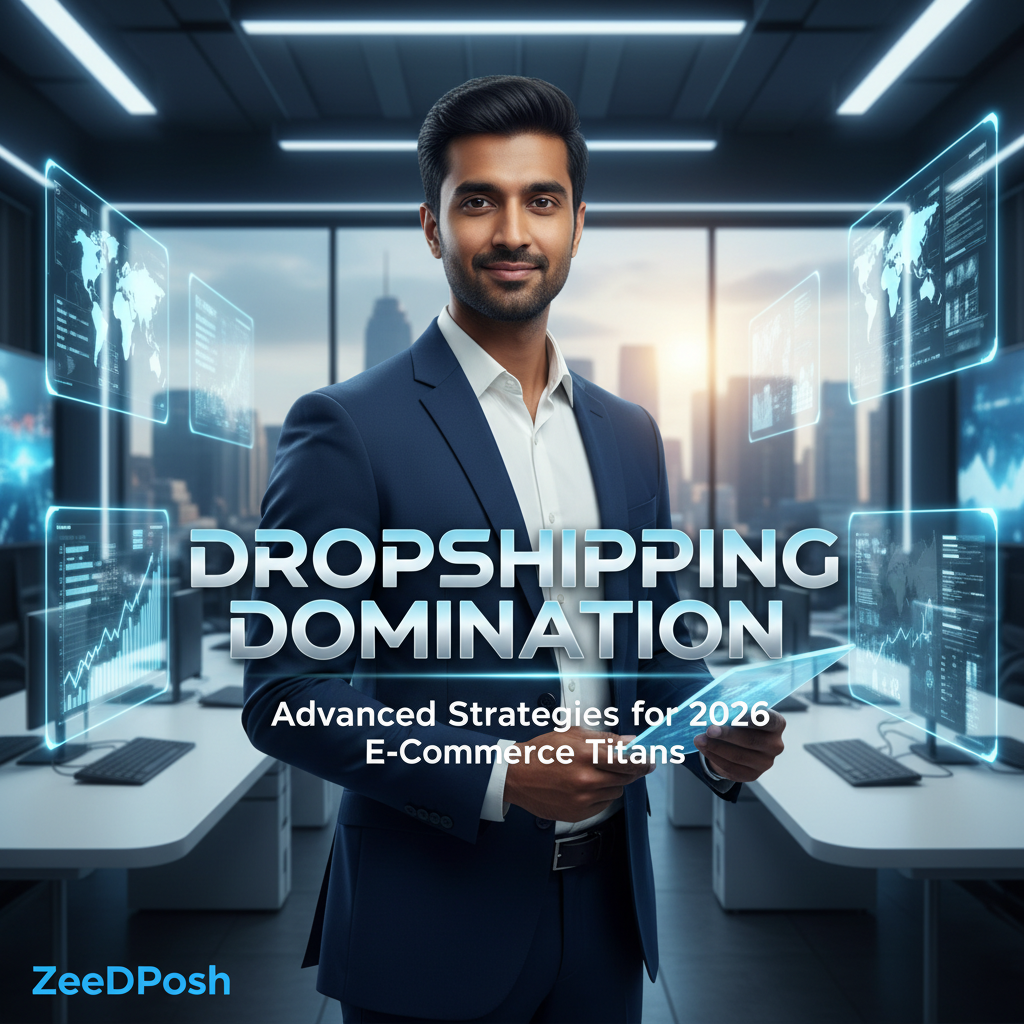 Dropshipping Domination: Advanced Strategies for 2026 E-Commerce Titans - ZeeDPosh