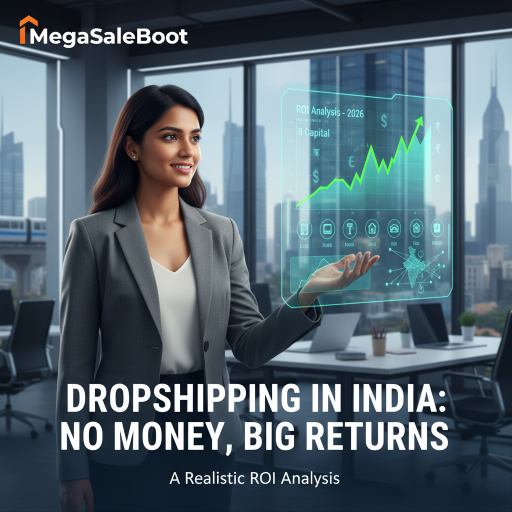 Dropshipping in India with No Money in 2026: A Realistic ROI Analysis