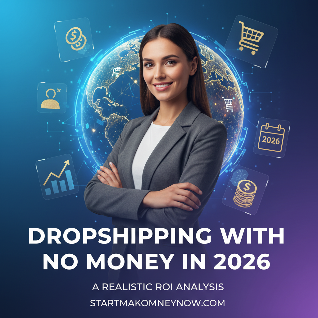 Dropshipping with No Money in 2026: A Realistic ROI Analysis