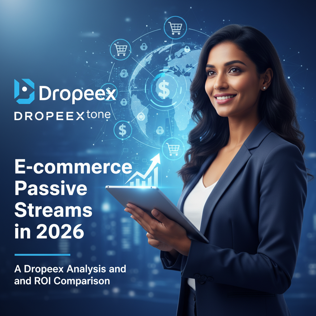 E-commerce Passive Income Streams in 2026: A Dropeex Analysis and ROI Comparison