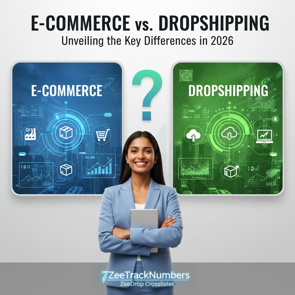 E-commerce vs. Dropshipping: Unveiling the Key Differences in 2026