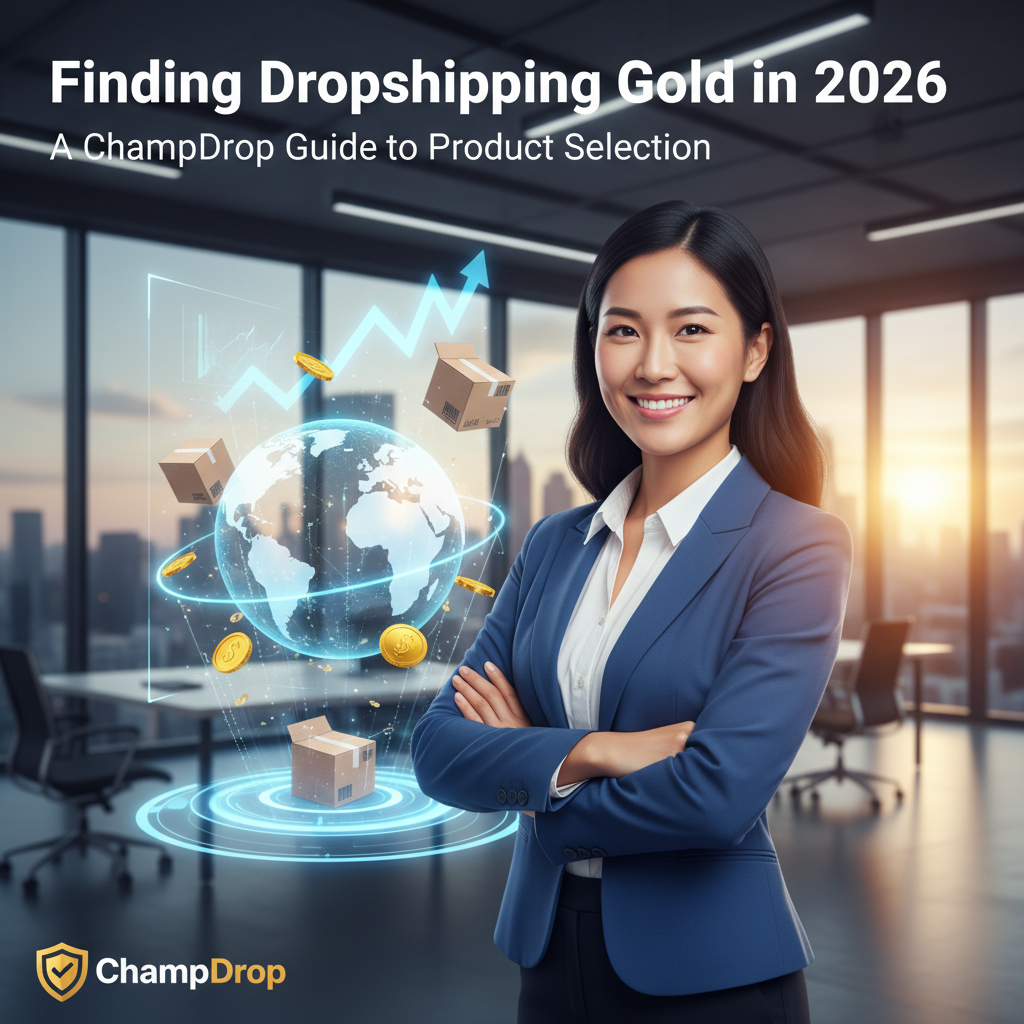Finding Dropshipping Gold in 2026: A ChampDrop Guide to Product Selection