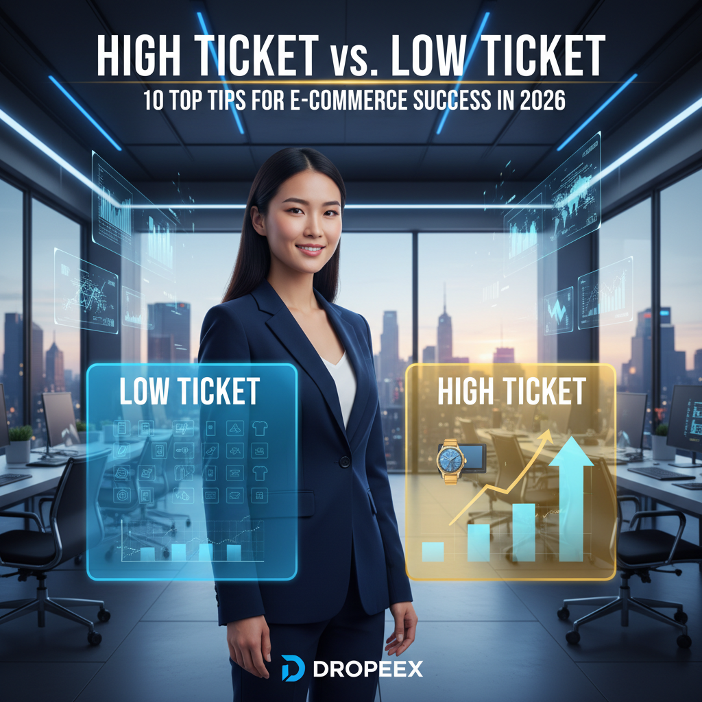 High Ticket vs. Low Ticket: 10 Top Tips for E-commerce Success in 2026