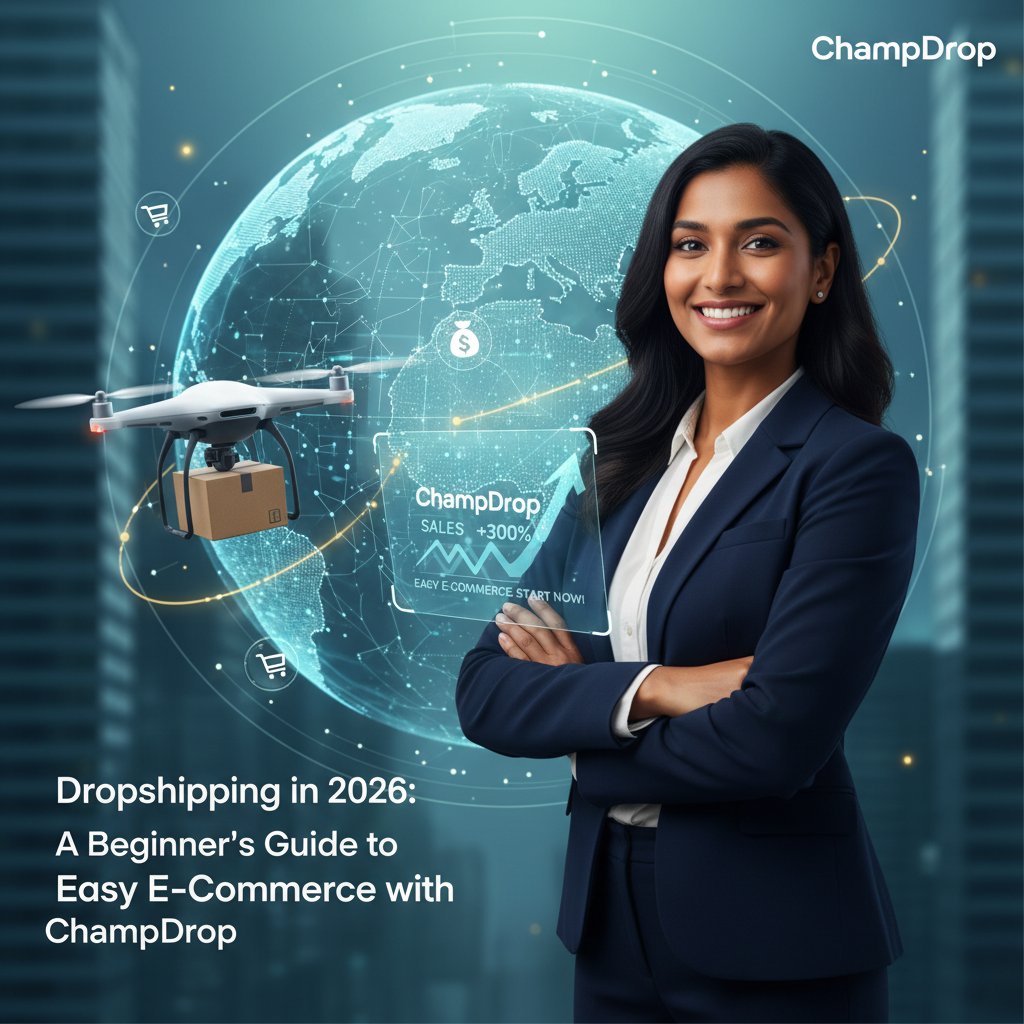 Dropshipping in 2026: A Beginner's Guide to Easy E-Commerce with ChampDrop