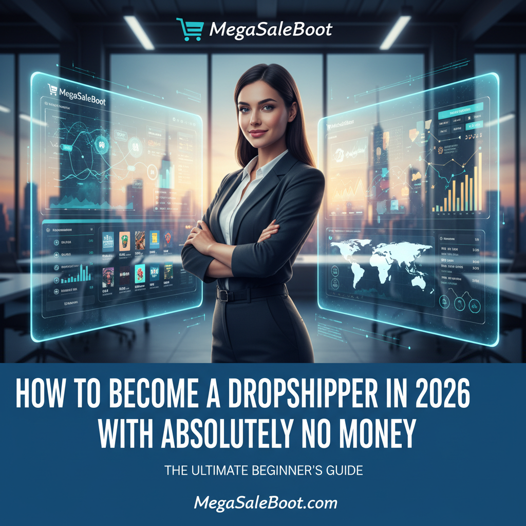 How to Become a Dropshipper in 2026 with Absolutely No Money: The Ultimate Beginner's Guide