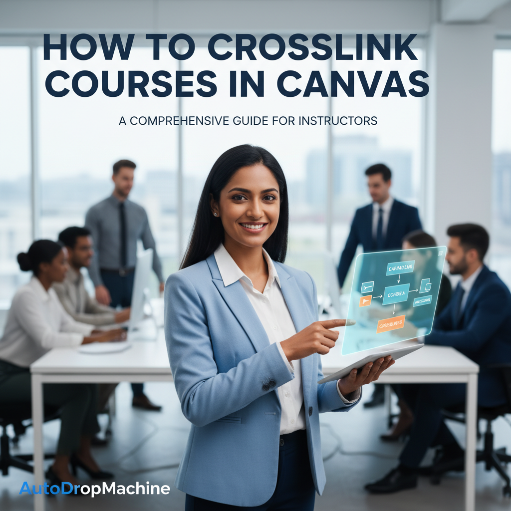 How to Crosslist Courses in Canvas: A Comprehensive Guide for Instructors