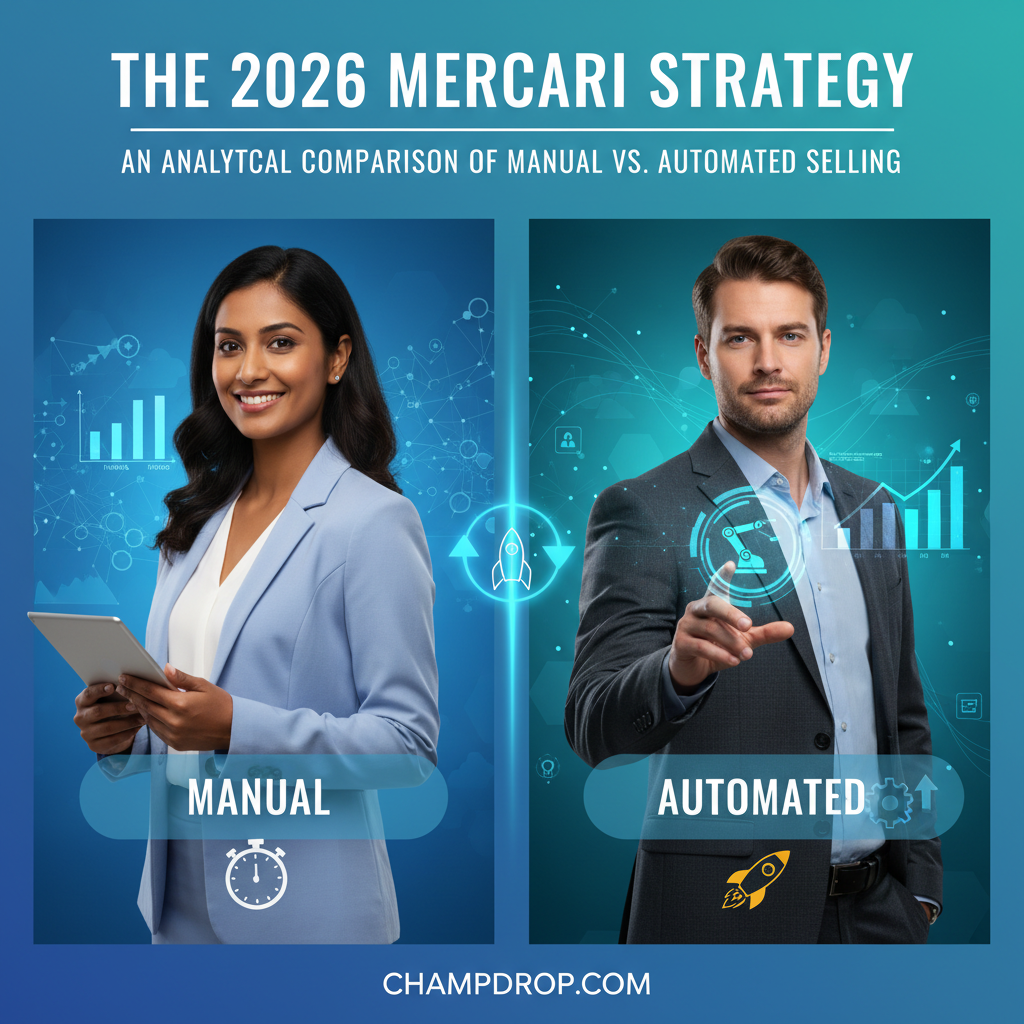The 2026 Mercari Strategy: An Analytical Comparison of Manual vs. Automated Selling