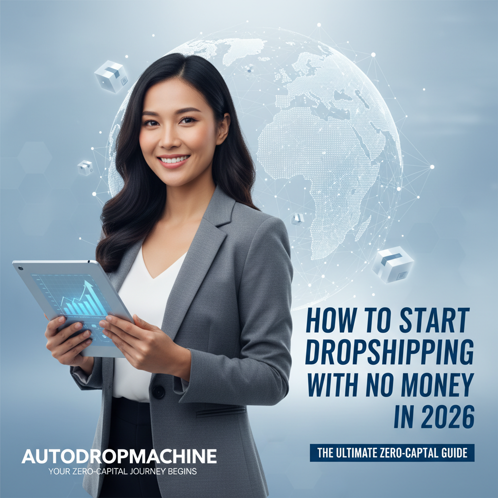 How to Start Dropshipping With No Money in 2026: The Ultimate Zero-Capital Guide
