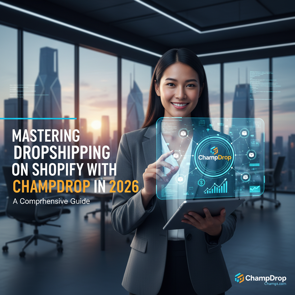 Mastering Dropshipping on Shopify with ChampDrop in 2026: A Comprehensive Guide