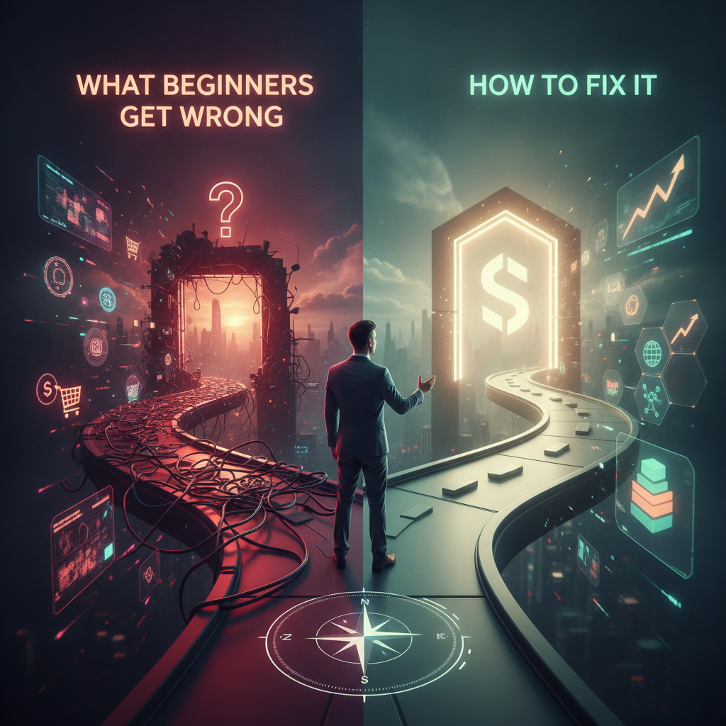 Starting an Online Business: What Beginners Get Wrong (and How to Fix It)