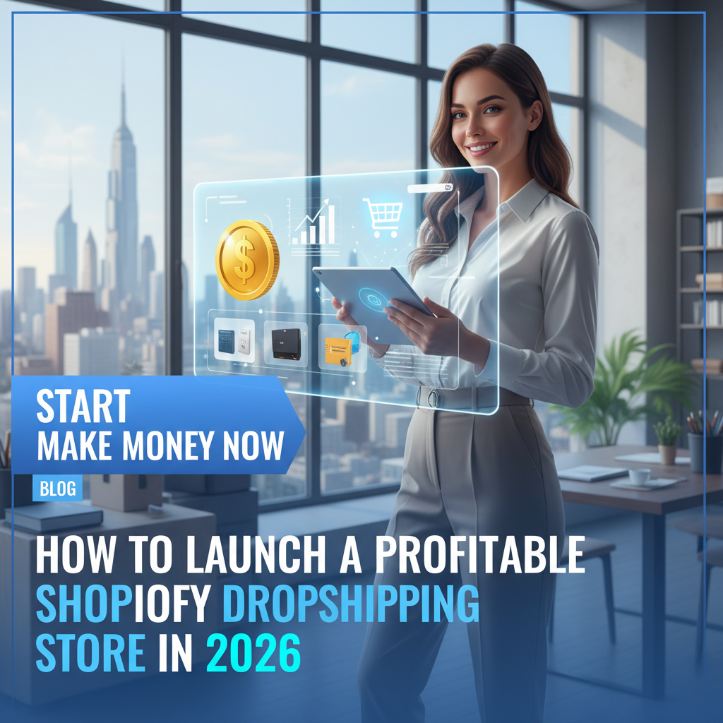 How to Launch a Profitable Shopify Dropshipping Store in 2026
