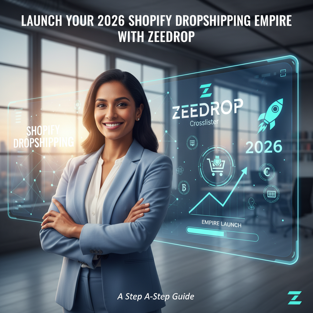 Launch Your 2026 Shopify Dropshipping Empire with ZeeDrop: A Step-by-Step Guide